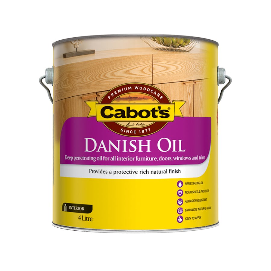 Cabot's Clear Danish Oil 4L